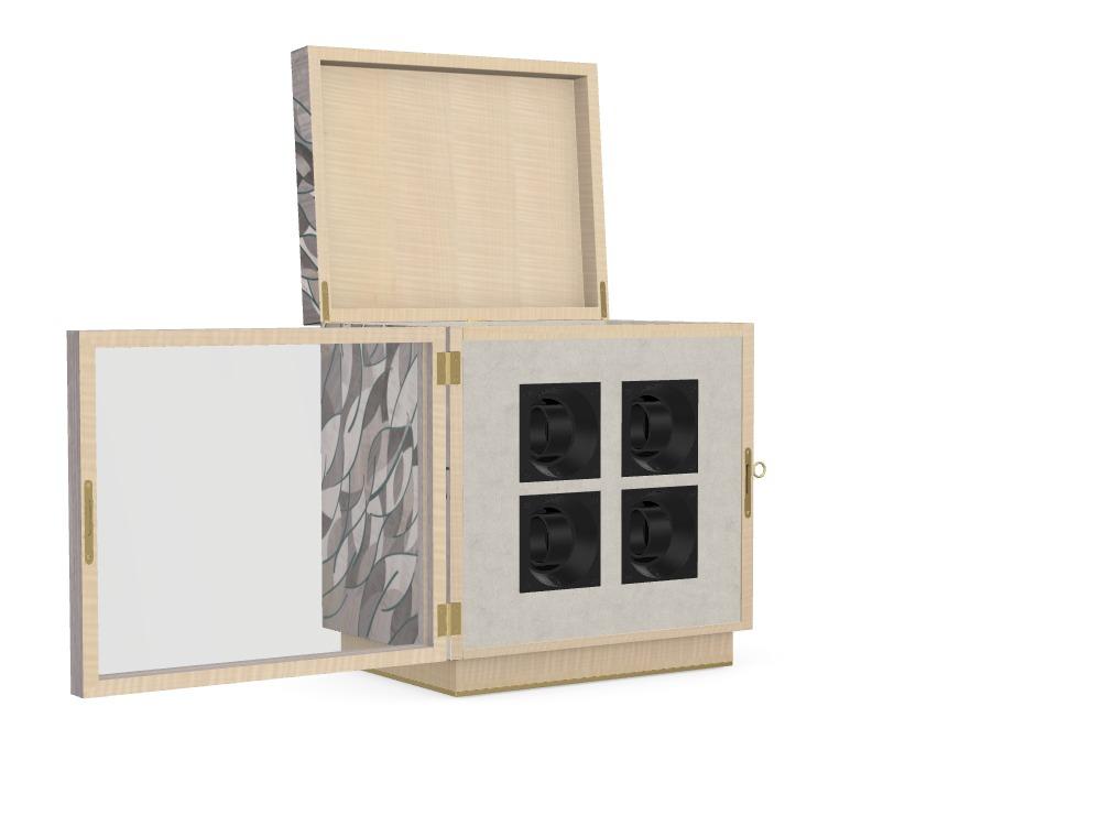 Agito Watch Winder Box - Custom Design: YGDWXU