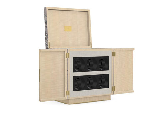 Agito II Watch Winder Box - Custom Design: Q4MPTE